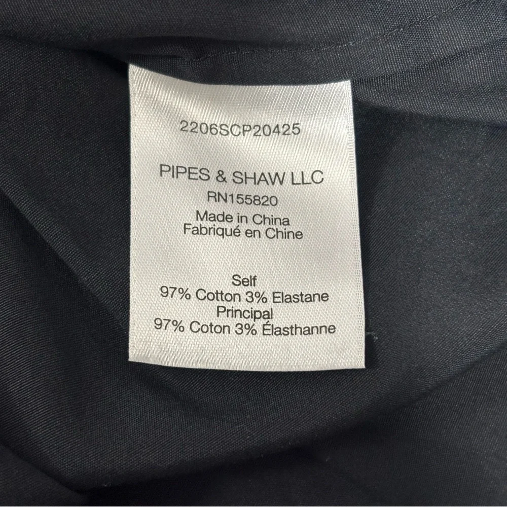 Veronica Beard Aimee Black Shirtdress Mini Size 8 Women’s Quiet Luxury - Picture 14 of 15